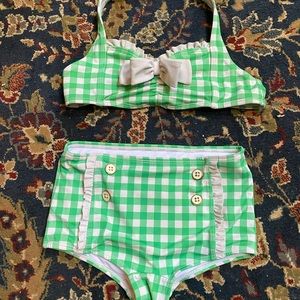 Janie and Jack girls 2 piece swimsuit